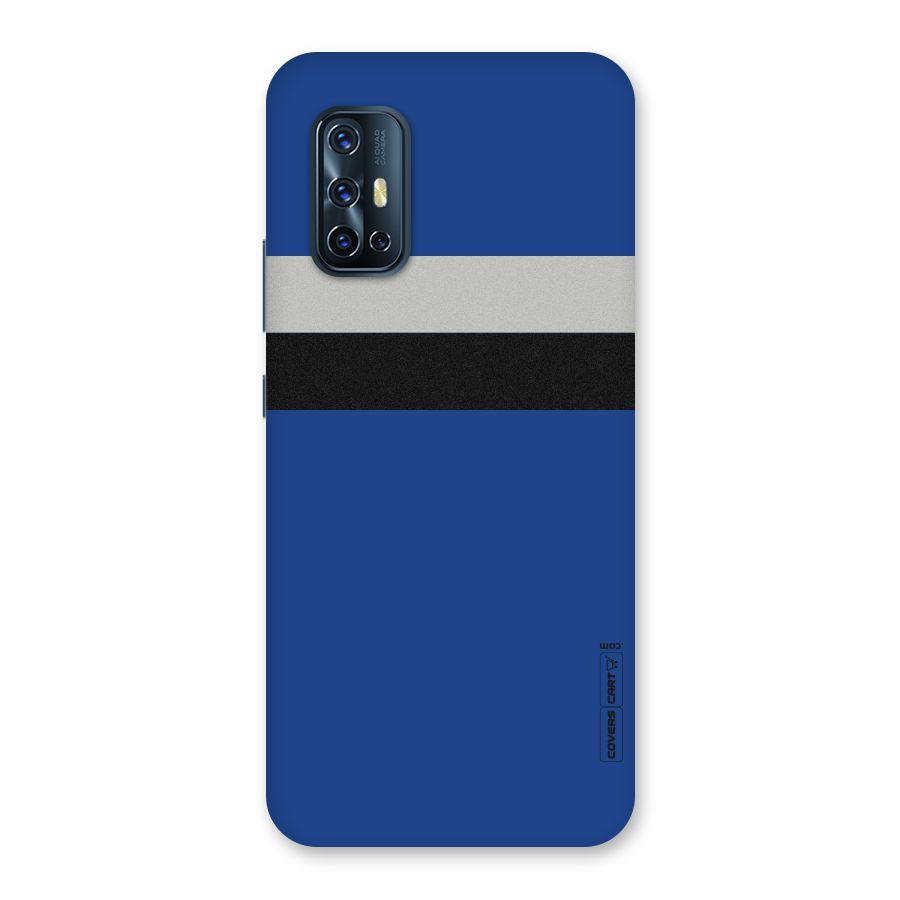 Grey Black Strips Back Case for Vivo V17