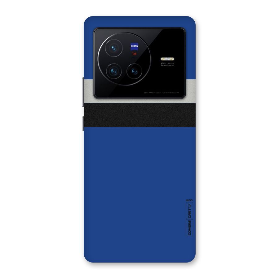 Grey Black Strips Back Case for Vivo X80