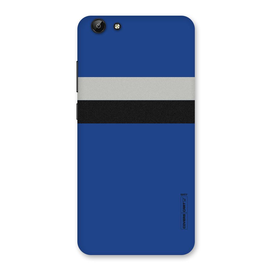 Grey Black Strips Back Case for Vivo Y69