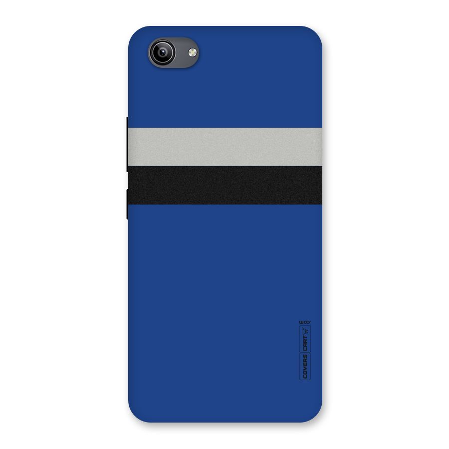 Grey Black Strips Back Case for Vivo Y81i