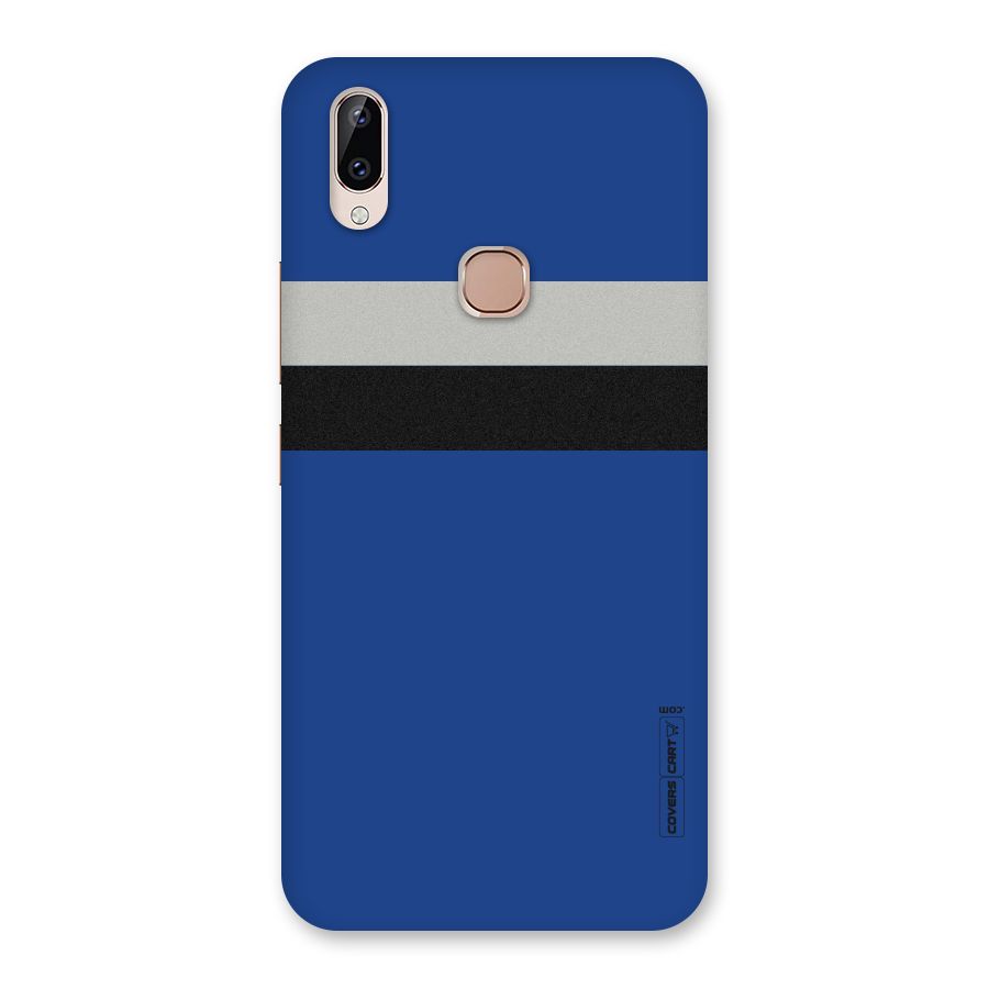 Grey Black Strips Back Case for Vivo Y83 Pro