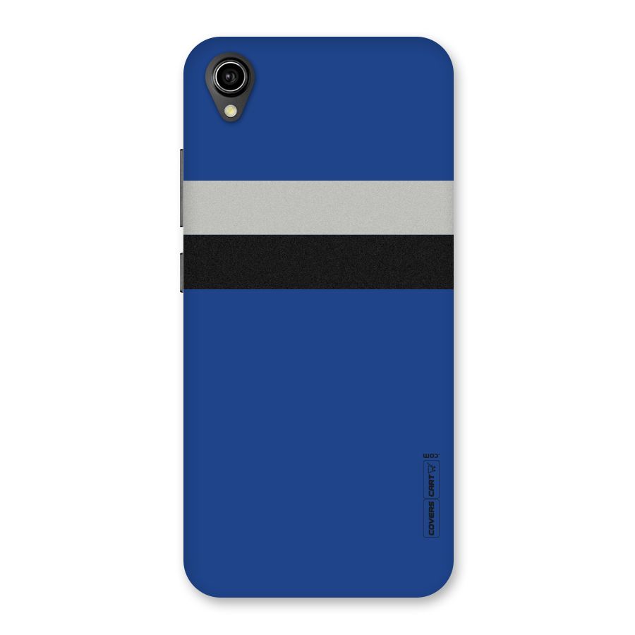 Grey Black Strips Back Case for Vivo Y90