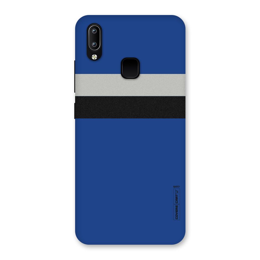 Grey Black Strips Back Case for Vivo Y93