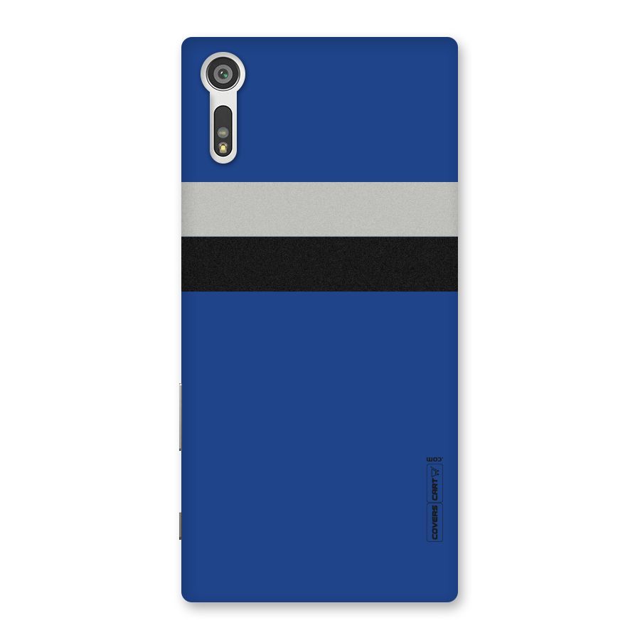 Grey Black Strips Back Case for Xperia XZ