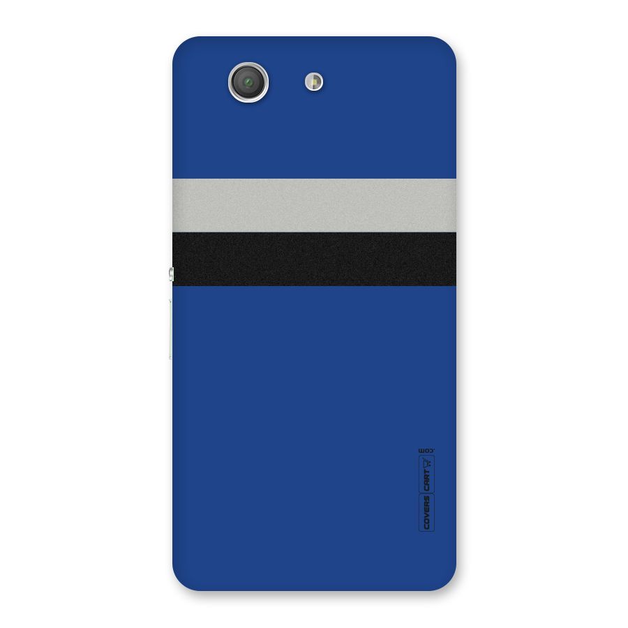 Grey Black Strips Back Case for Xperia Z3 Compact