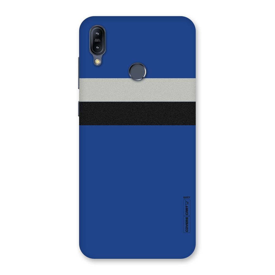 Grey Black Strips Back Case for Zenfone Max M2