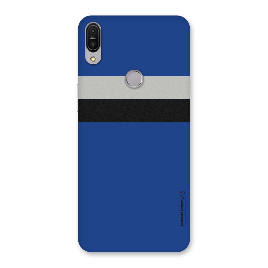 Grey Black Strips Back Case for Zenfone Max Pro M1