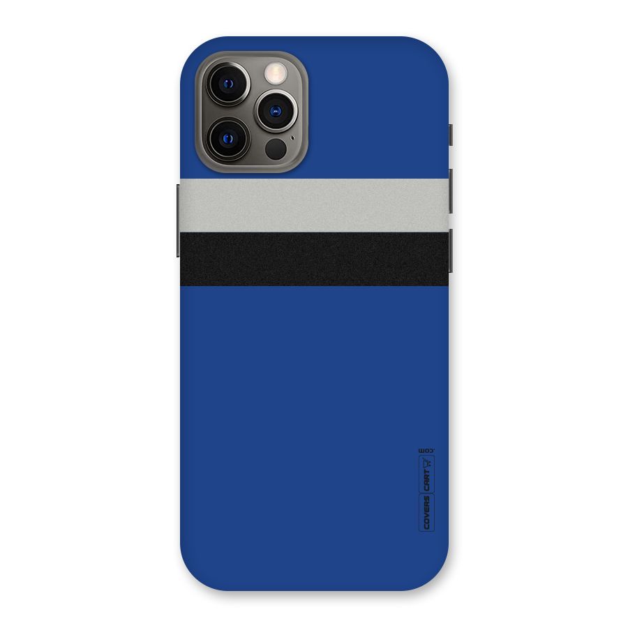 Grey Black Strips Back Case for iPhone 12 Pro