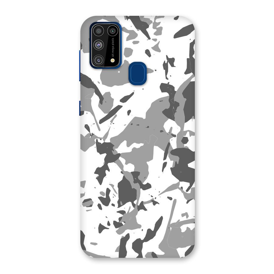 Grey Camouflage Army Back Case for Galaxy F41