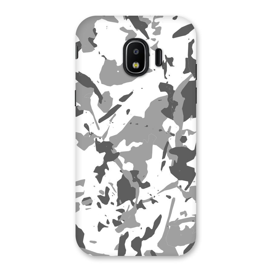 Grey Camouflage Army Back Case for Galaxy J2 Pro 2018
