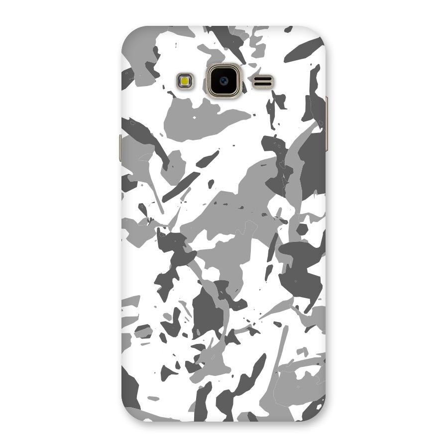 Grey Camouflage Army Back Case for Galaxy J7 Nxt