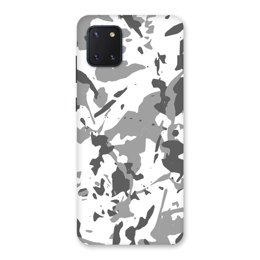 Grey Camouflage Army Back Case for Galaxy Note 10 Lite