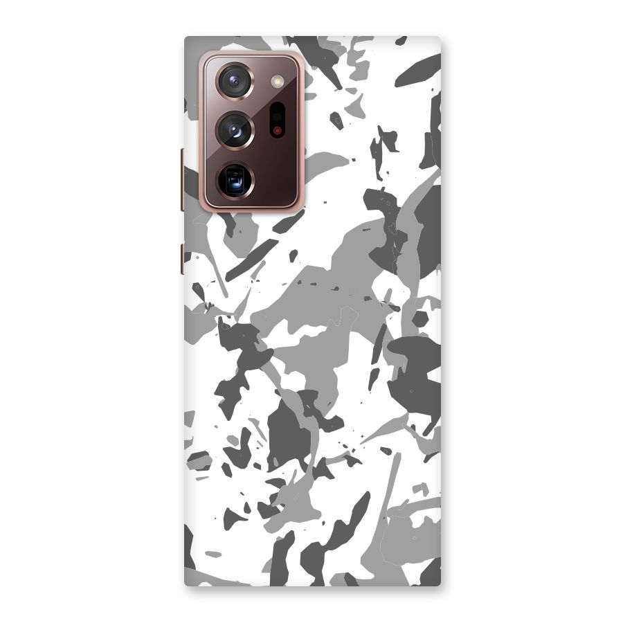 Grey Camouflage Army Back Case for Galaxy Note 20 Ultra