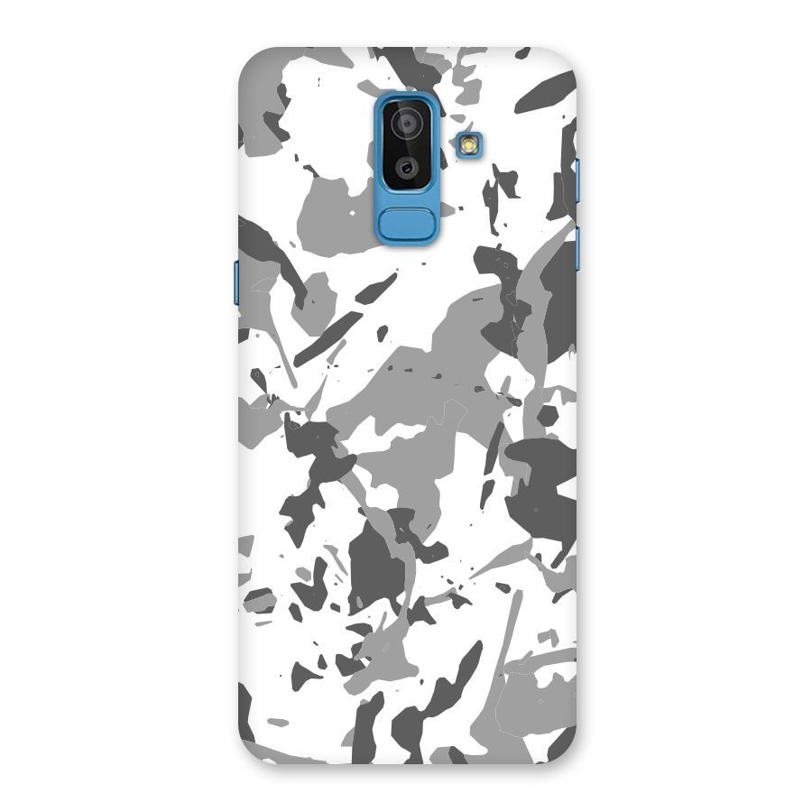 Grey Camouflage Army Back Case for Galaxy On8 (2018)