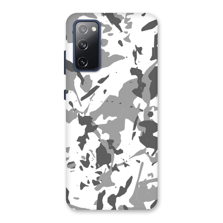 Grey Camouflage Army Back Case for Galaxy S20 FE