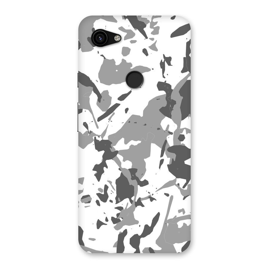 Grey Camouflage Army Back Case for Google Pixel 3a XL