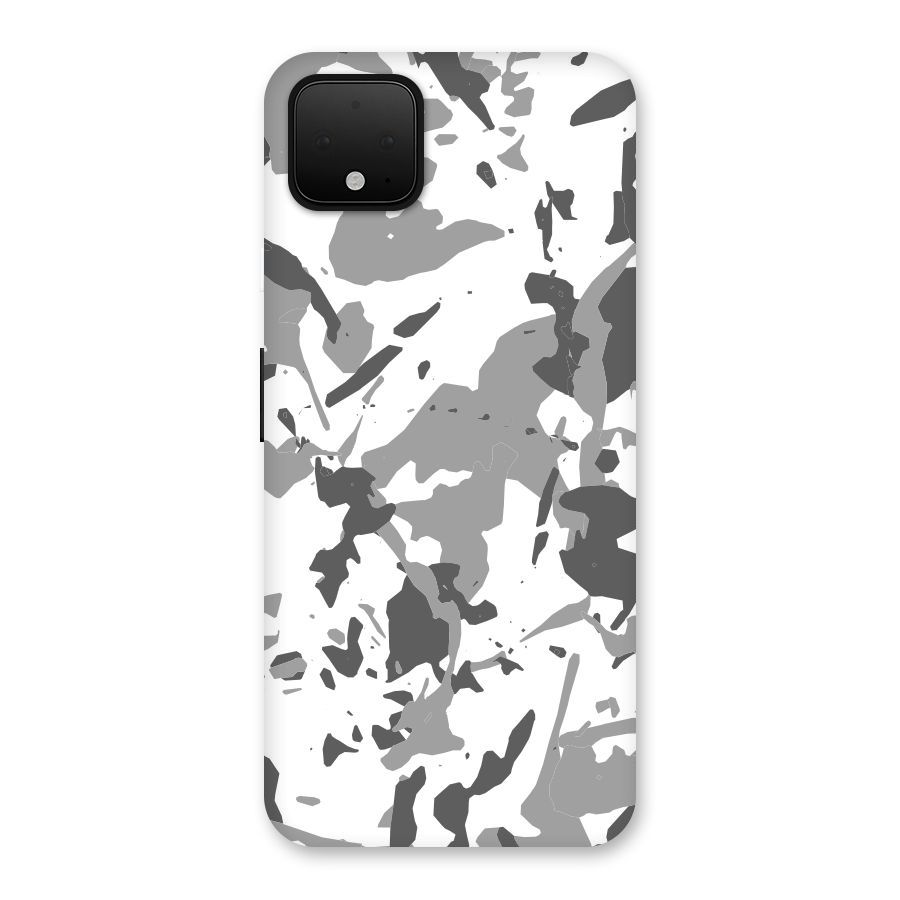 Grey Camouflage Army Back Case for Google Pixel 4 XL