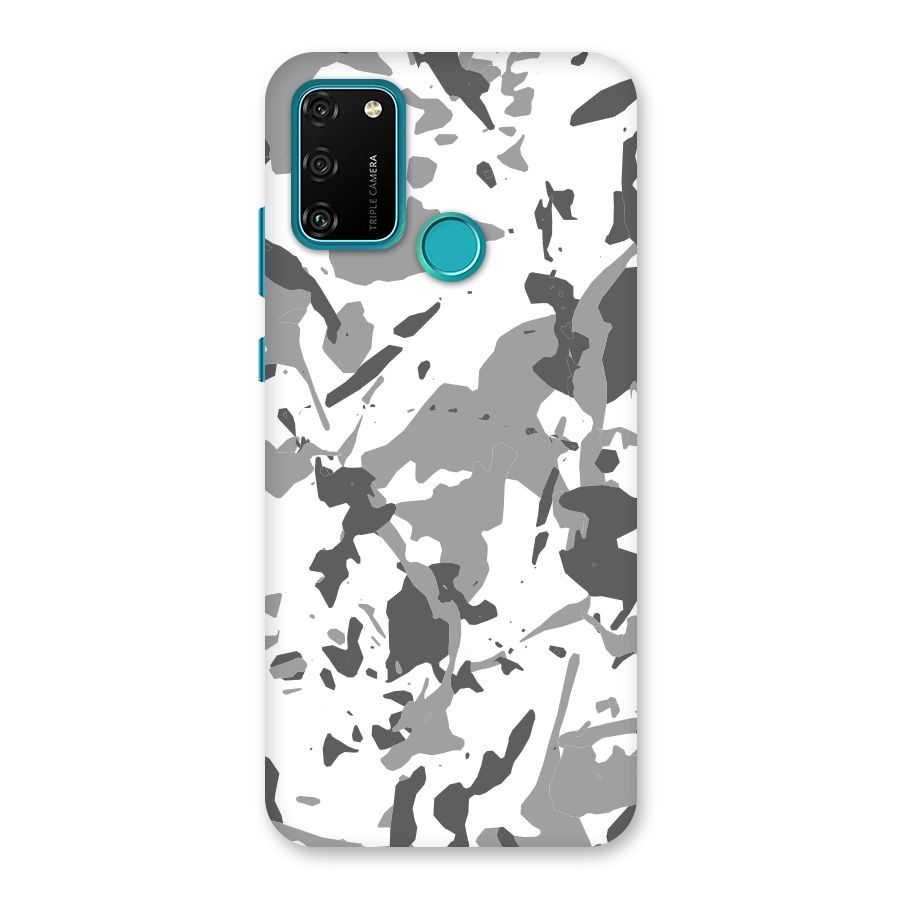 Grey Camouflage Army Back Case for Honor 9A