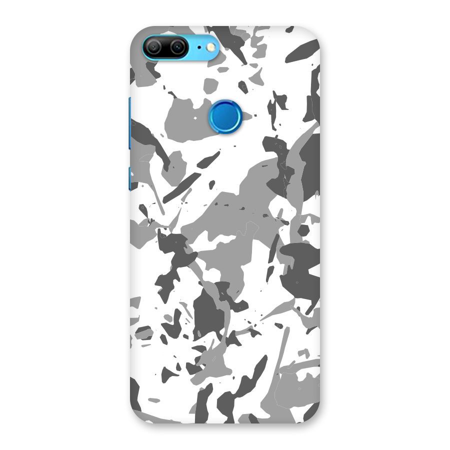 Grey Camouflage Army Back Case for Honor 9 Lite