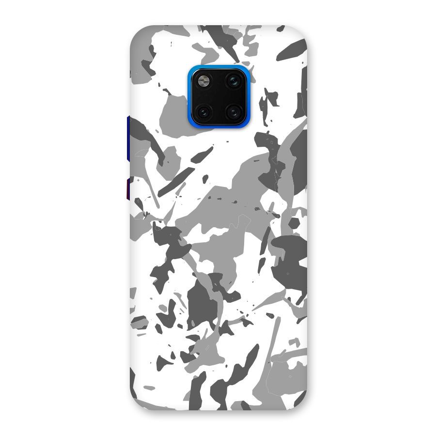 Grey Camouflage Army Back Case for Huawei Mate 20 Pro