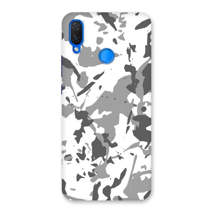 Grey Camouflage Army Back Case for Huawei P Smart+