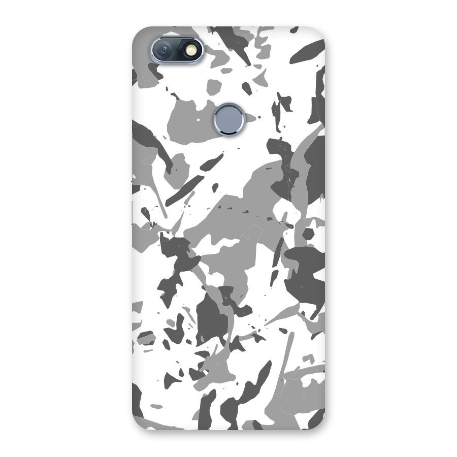 Grey Camouflage Army Back Case for Infinix Note 5