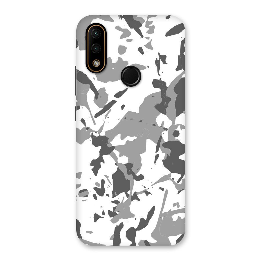 Grey Camouflage Army Back Case for Lenovo A6 Note