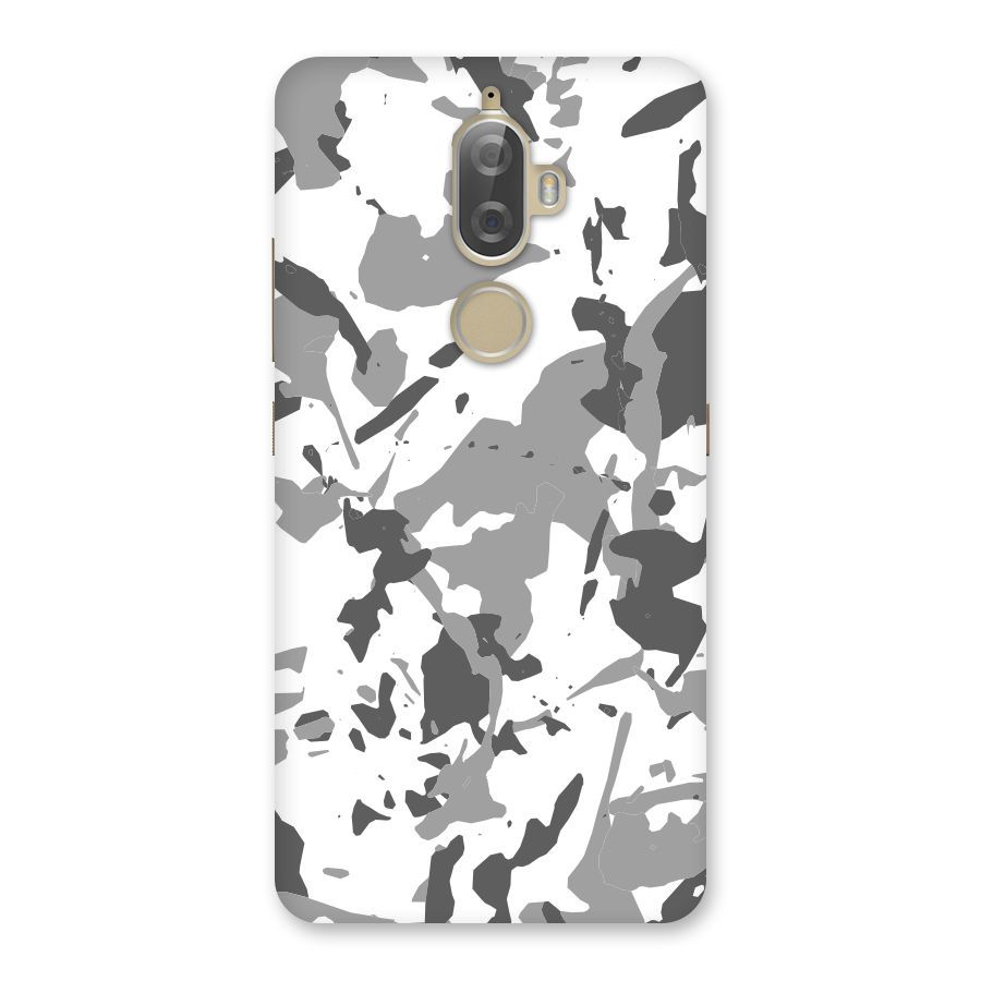 Grey Camouflage Army Back Case for Lenovo K8 Plus
