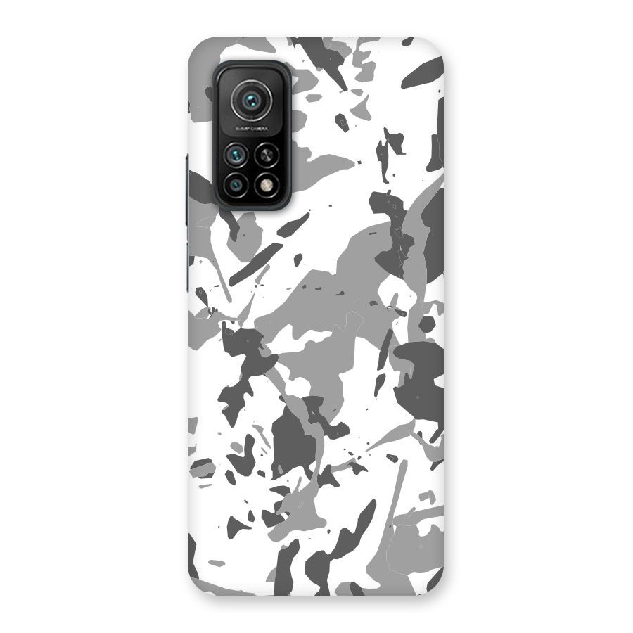 Grey Camouflage Army Back Case for Mi 10T 5G