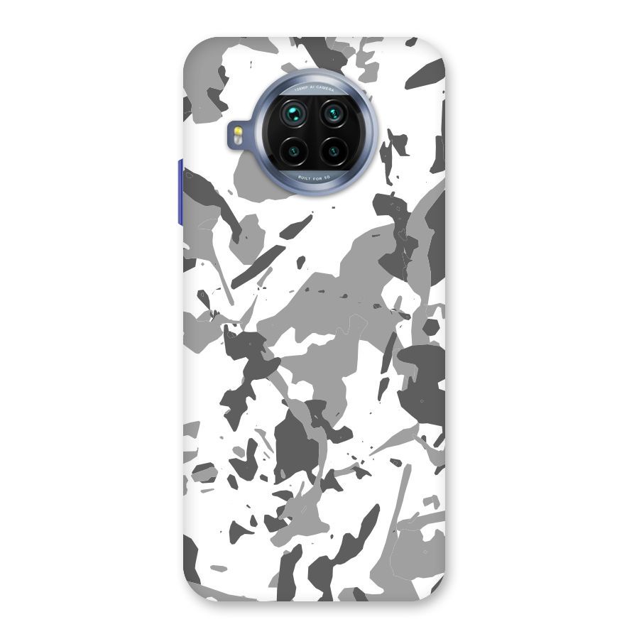 Grey Camouflage Army Back Case for Mi 10i