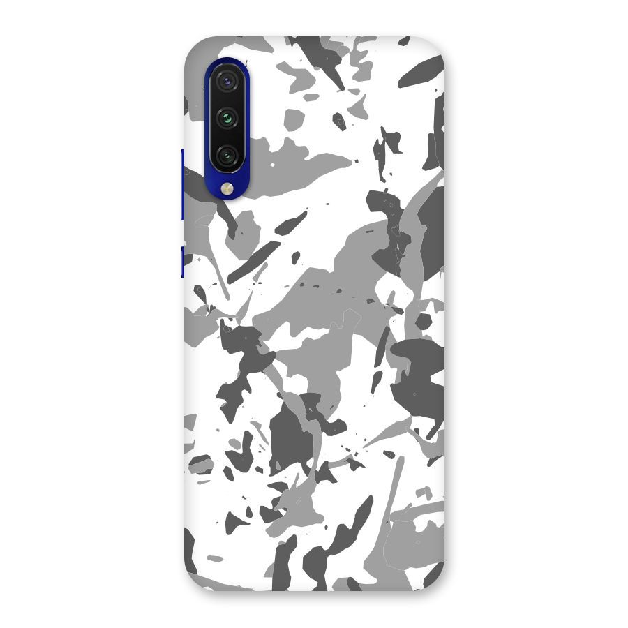 Grey Camouflage Army Back Case for Mi A3