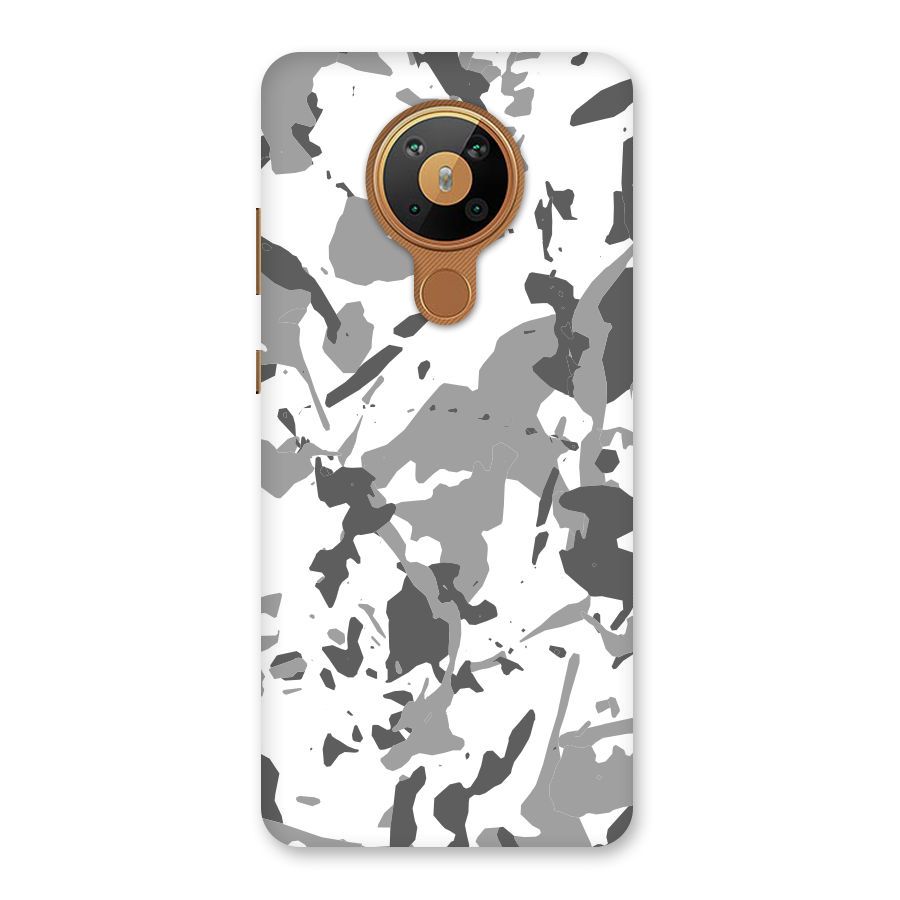 Grey Camouflage Army Back Case for Nokia 5.3