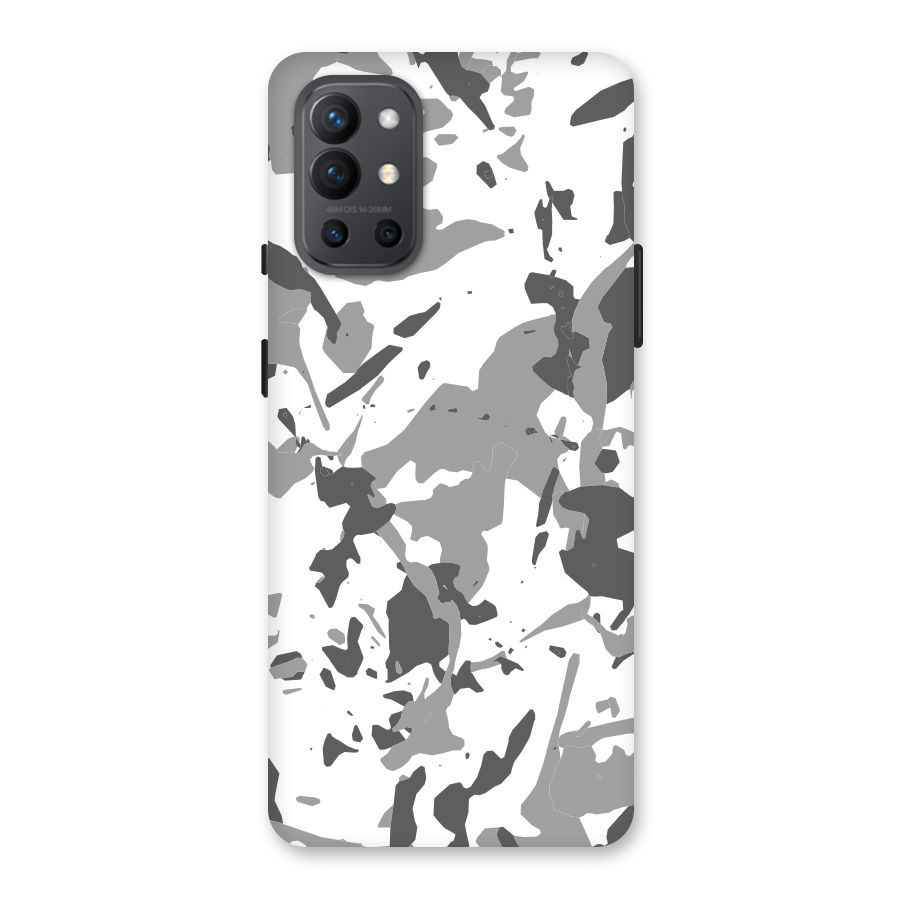 Grey Camouflage Army Back Case for OnePlus 9R