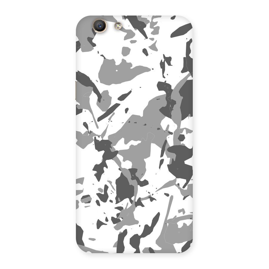 Grey Camouflage Army Back Case for Oppo A59