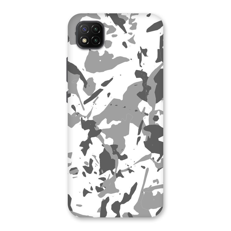 Grey Camouflage Army Back Case for Poco C3