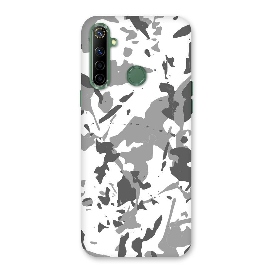 Grey Camouflage Army Back Case for Realme Narzo 10