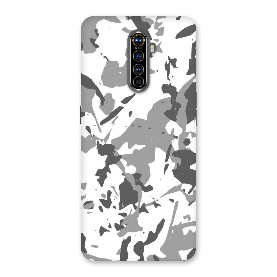 Grey Camouflage Army Back Case for Realme X2 Pro