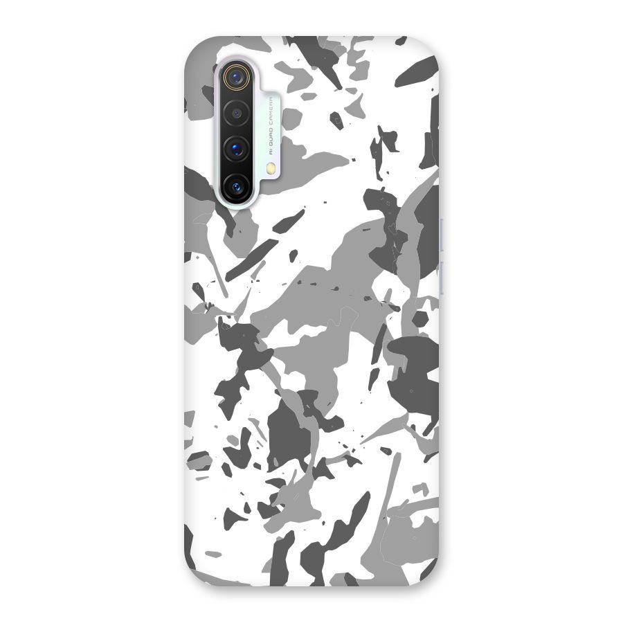 Grey Camouflage Army Back Case for Realme X3