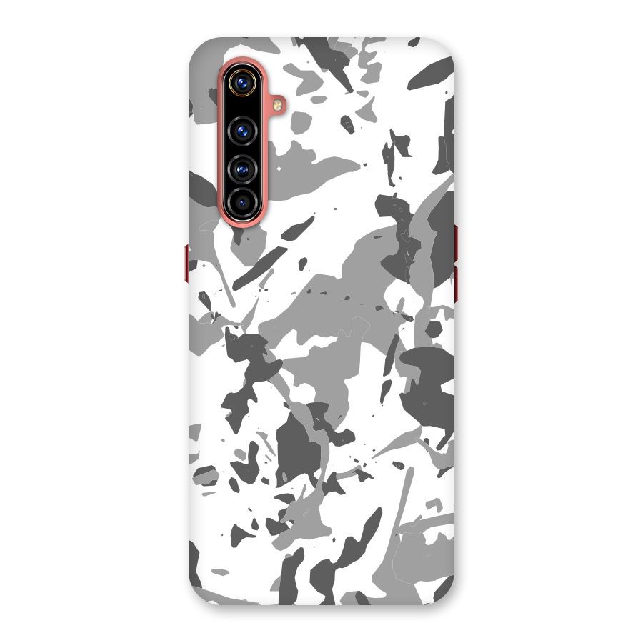Grey Camouflage Army Back Case for Realme X50 Pro