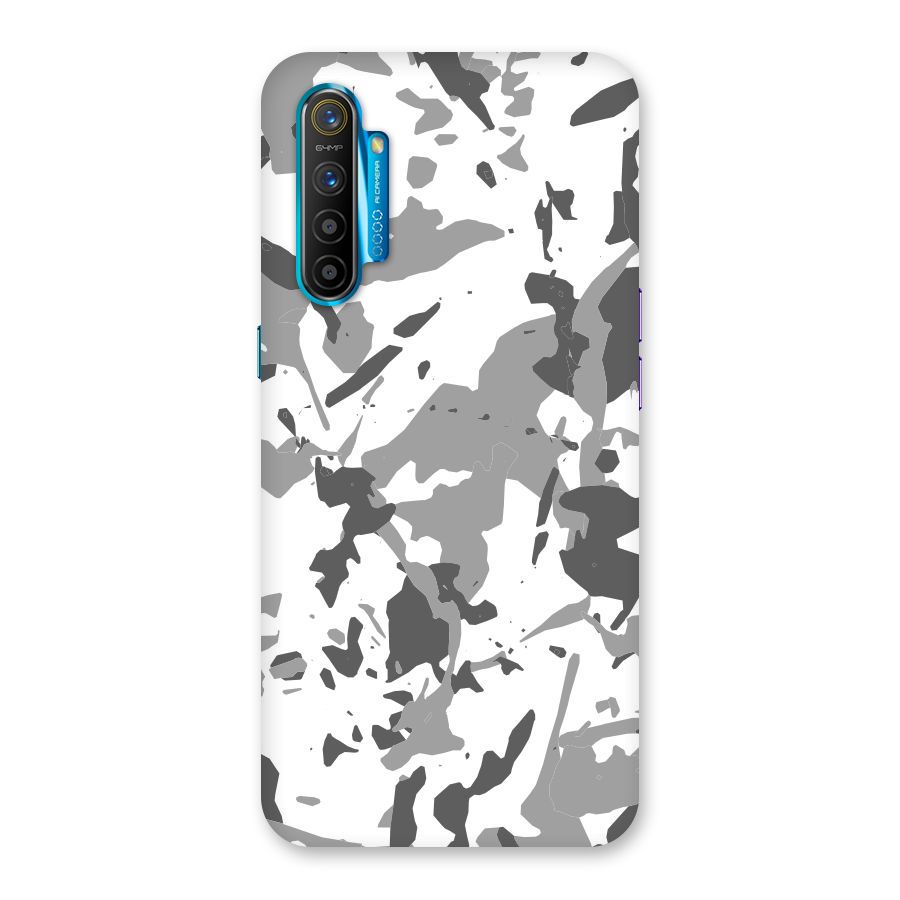 Grey Camouflage Army Back Case for Realme XT
