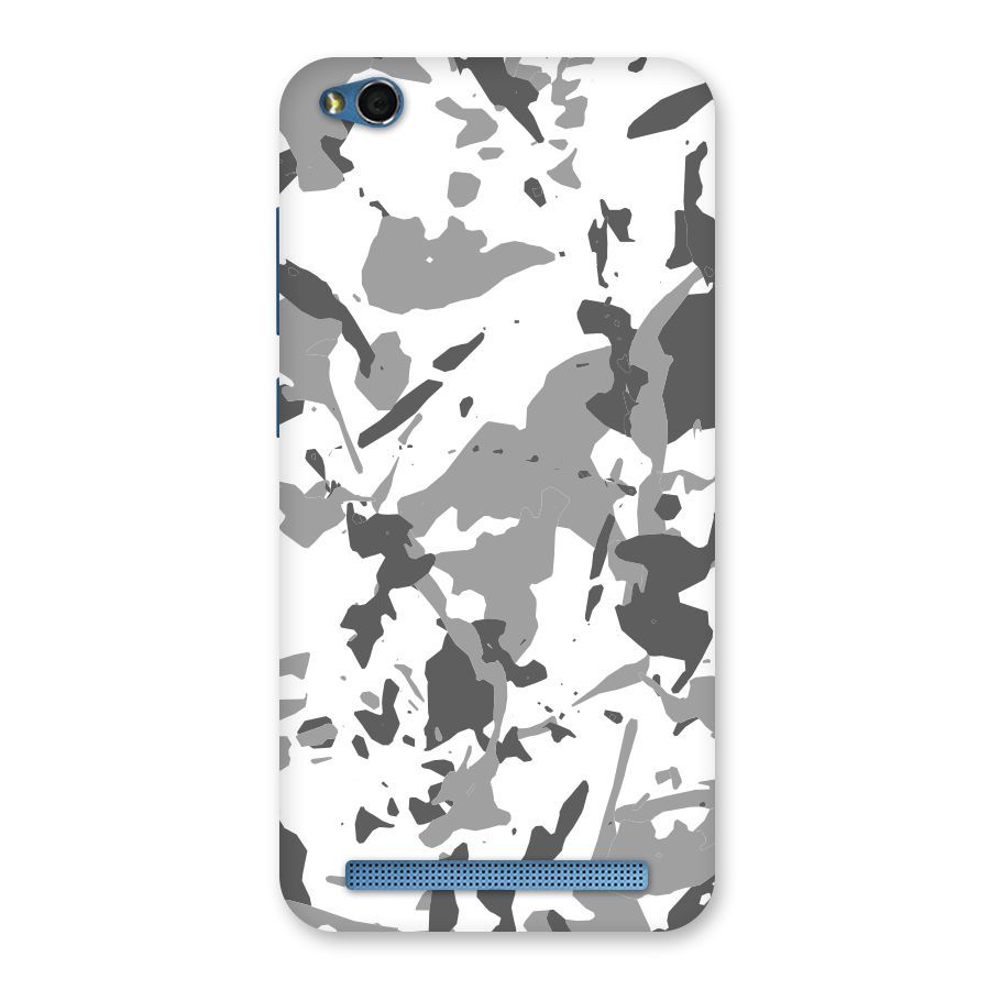 Grey Camouflage Army Back Case for Redmi 5A