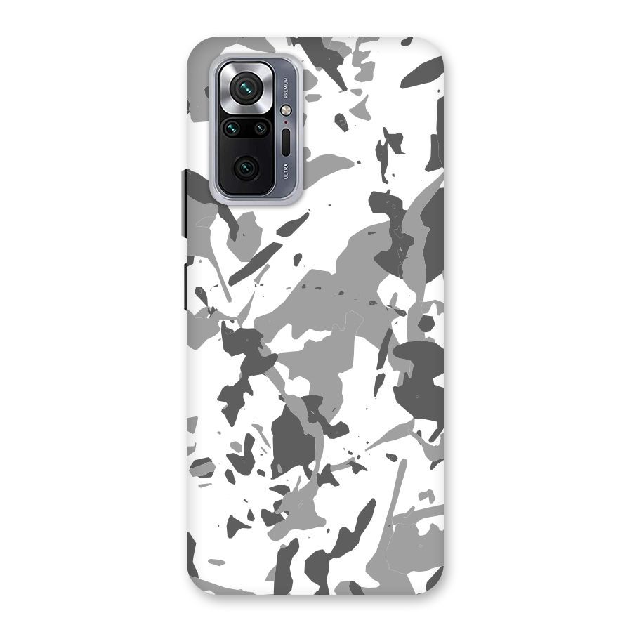 Grey Camouflage Army Back Case for Redmi Note 10 Pro