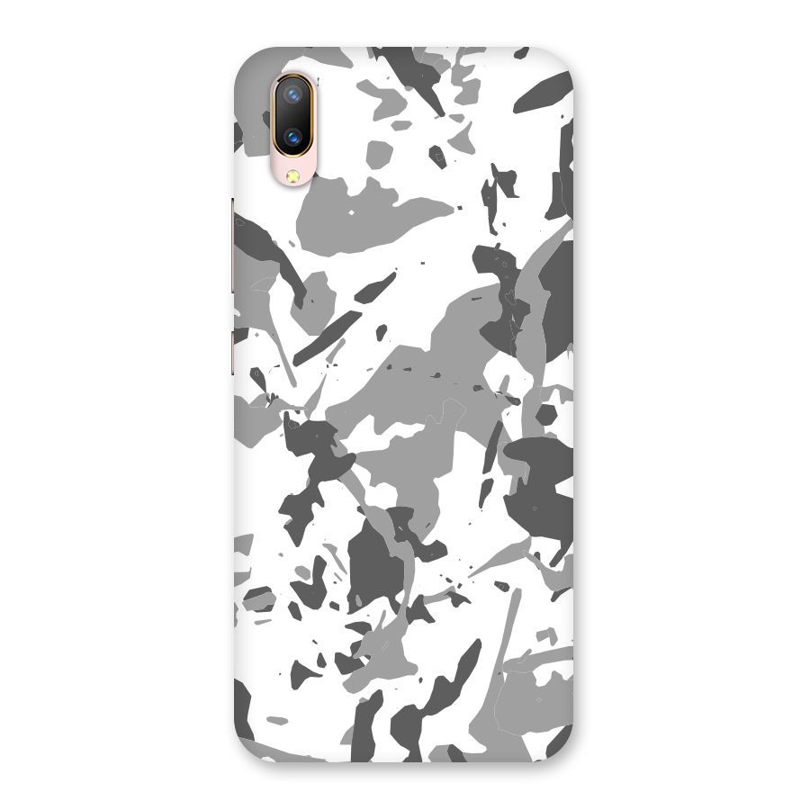 Grey Camouflage Army Back Case for Vivo V11 Pro