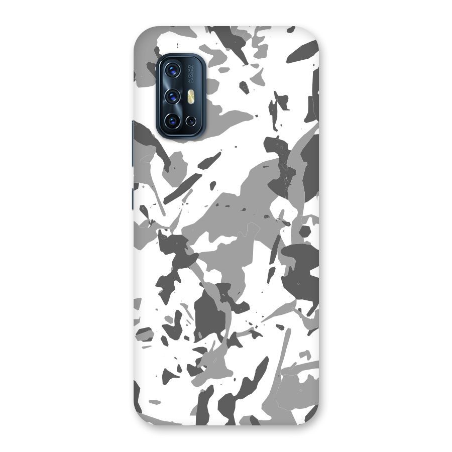 Grey Camouflage Army Back Case for Vivo V17