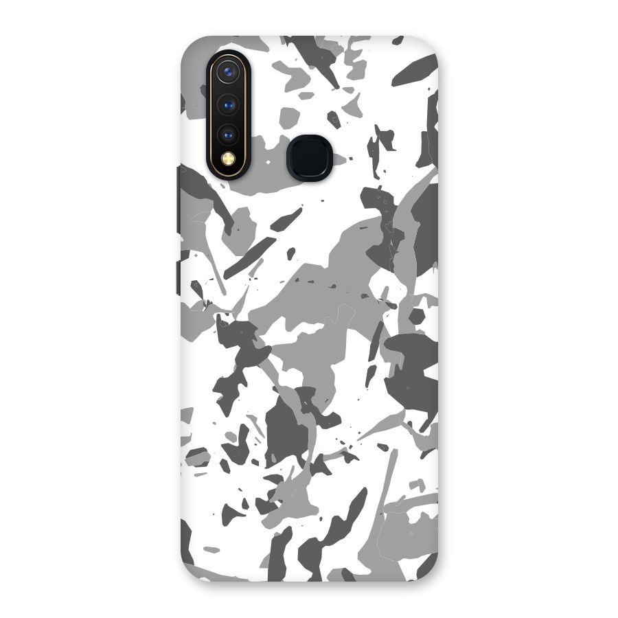 Grey Camouflage Army Back Case for Vivo Y19