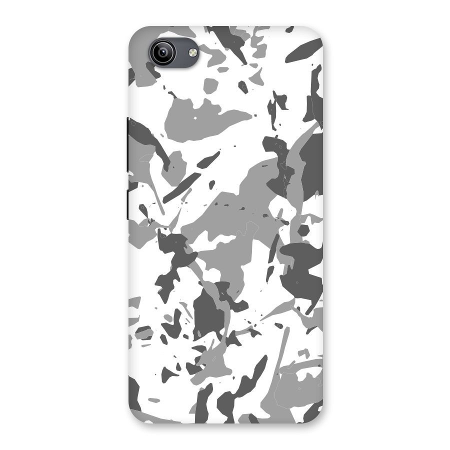 Grey Camouflage Army Back Case for Vivo Y81i