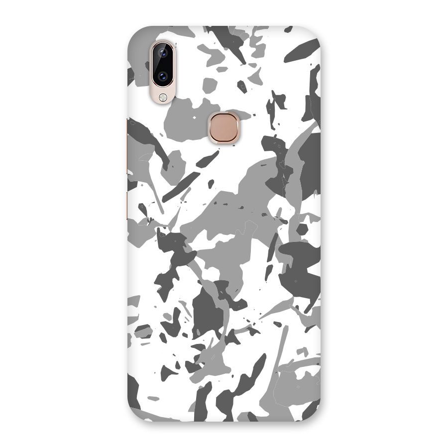 Grey Camouflage Army Back Case for Vivo Y83 Pro