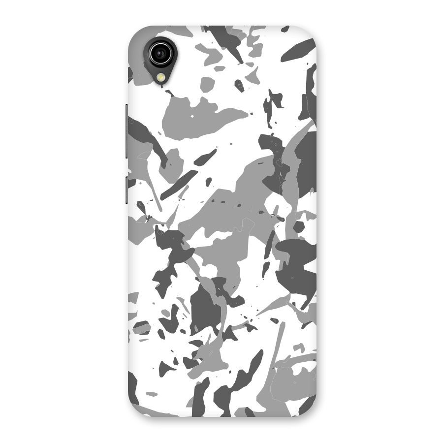 Grey Camouflage Army Back Case for Vivo Y90
