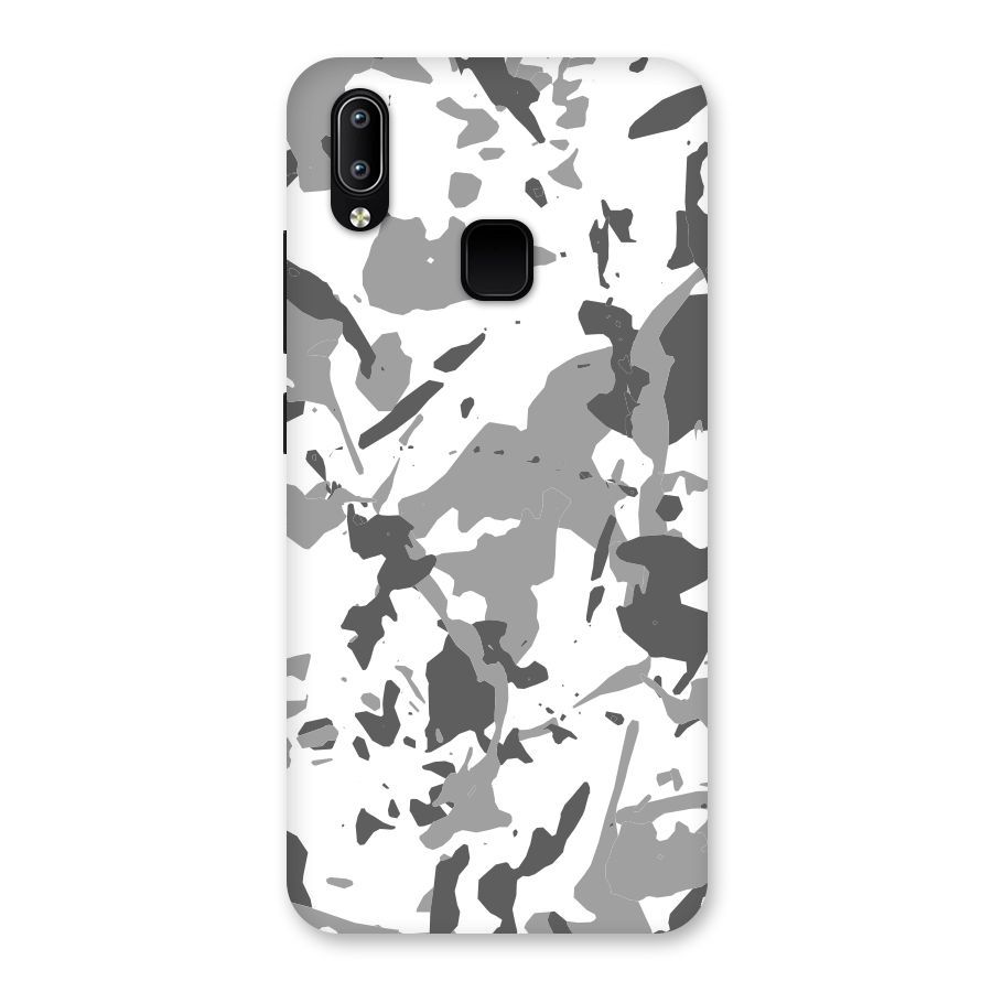 Grey Camouflage Army Back Case for Vivo Y93