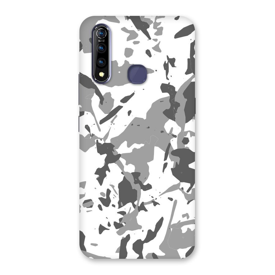 Grey Camouflage Army Back Case for Vivo Z1 Pro